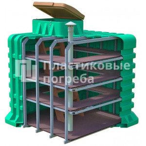 Пластиковый бесшовный погреб TORTILA 3.0 cерия Modern